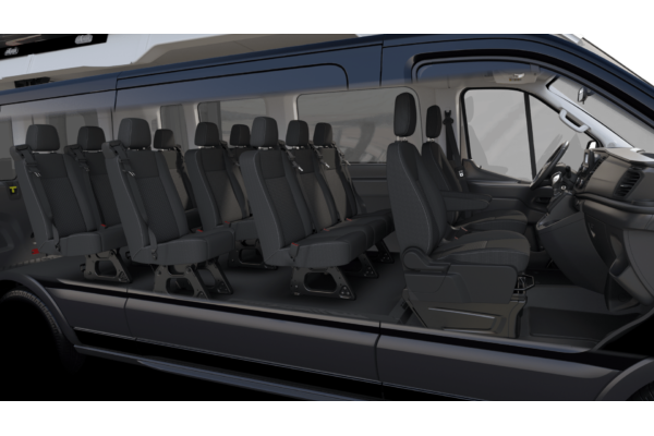 layout ford transit 15 passenger van interior