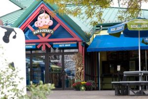 Ben and Jerrys store in Stowe VT