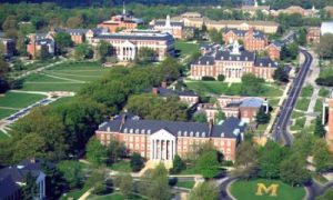 university of maryland - college park - campus view